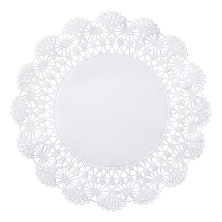 BROOKLACE 10" White Cambridge Lace Doilies 1000 PK 500238